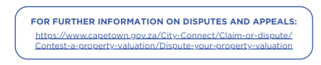 City of Cape Town official GV2025 objection form